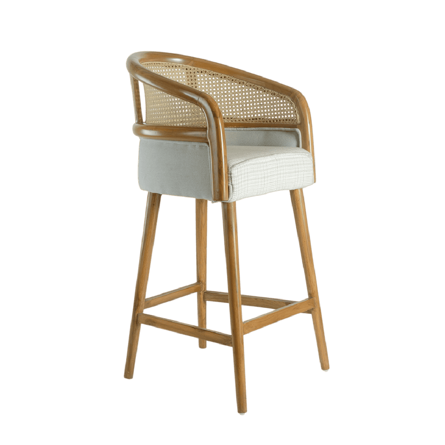 Cannes Cane Bar Stool