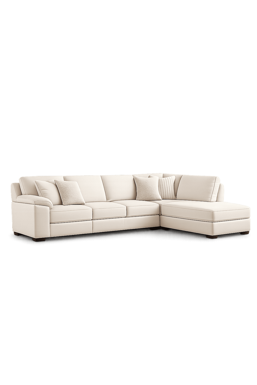 L SHAPE FABRIC SOFA