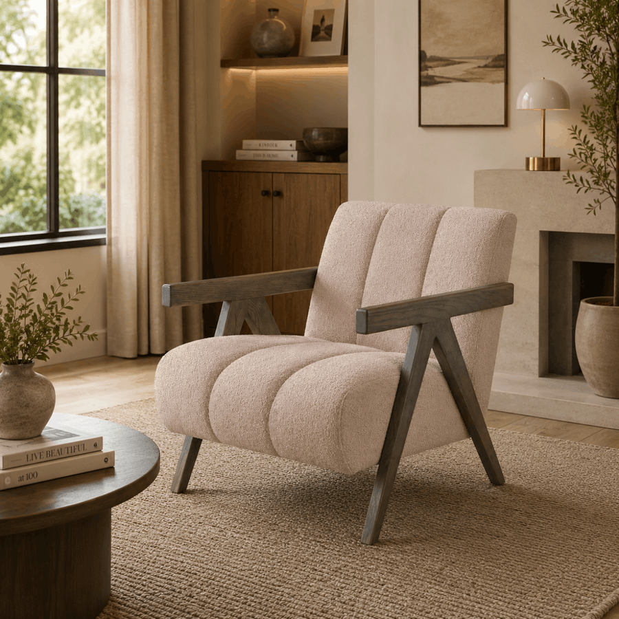 Siena Bouclé Accent Chair