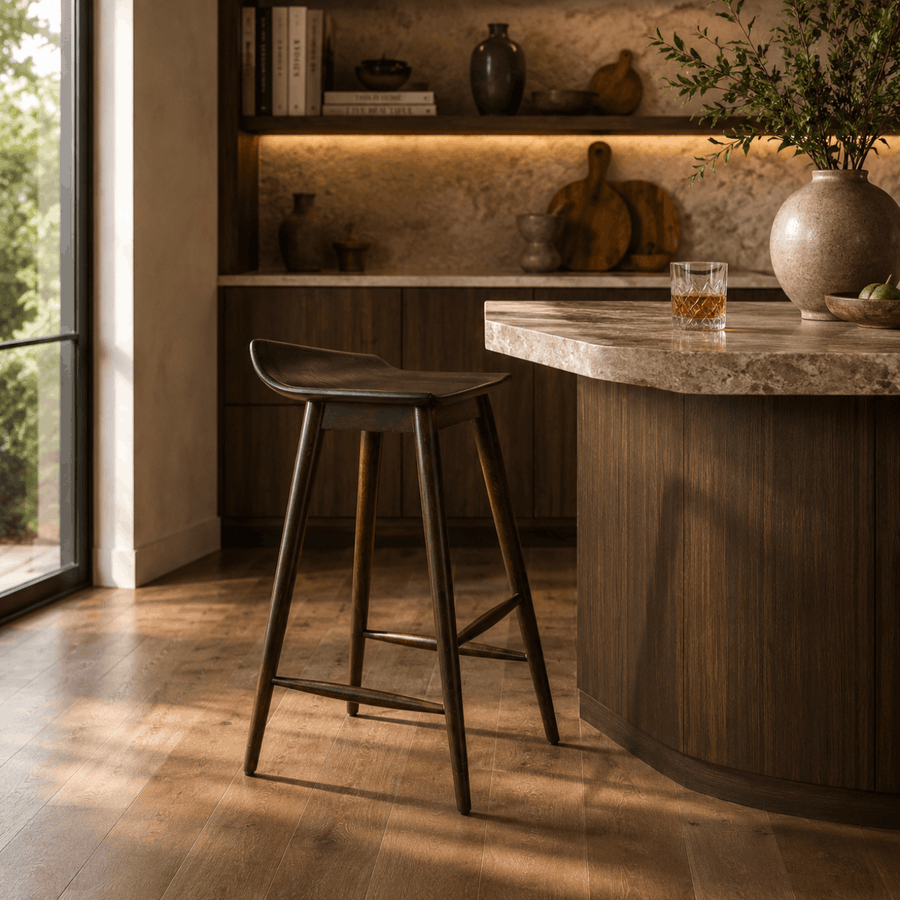 Oslo Saddle Bar Stool