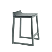 Apex Fluted Minimalist Bar Stool