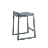 Apex Fluted Minimalist Bar Stool