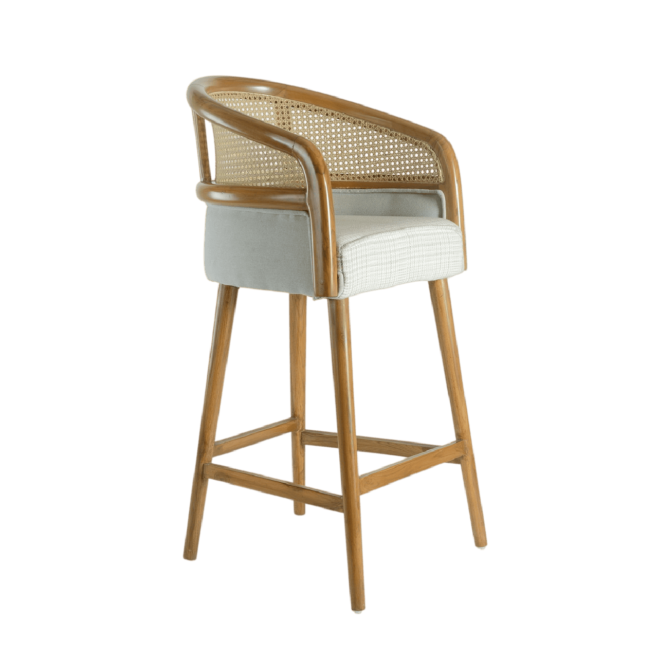 Cannes Cane Bar Stool