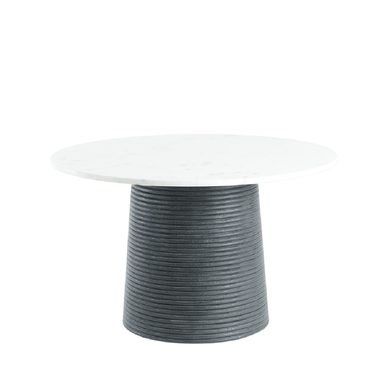 Eclipse Marble Pedestal Table