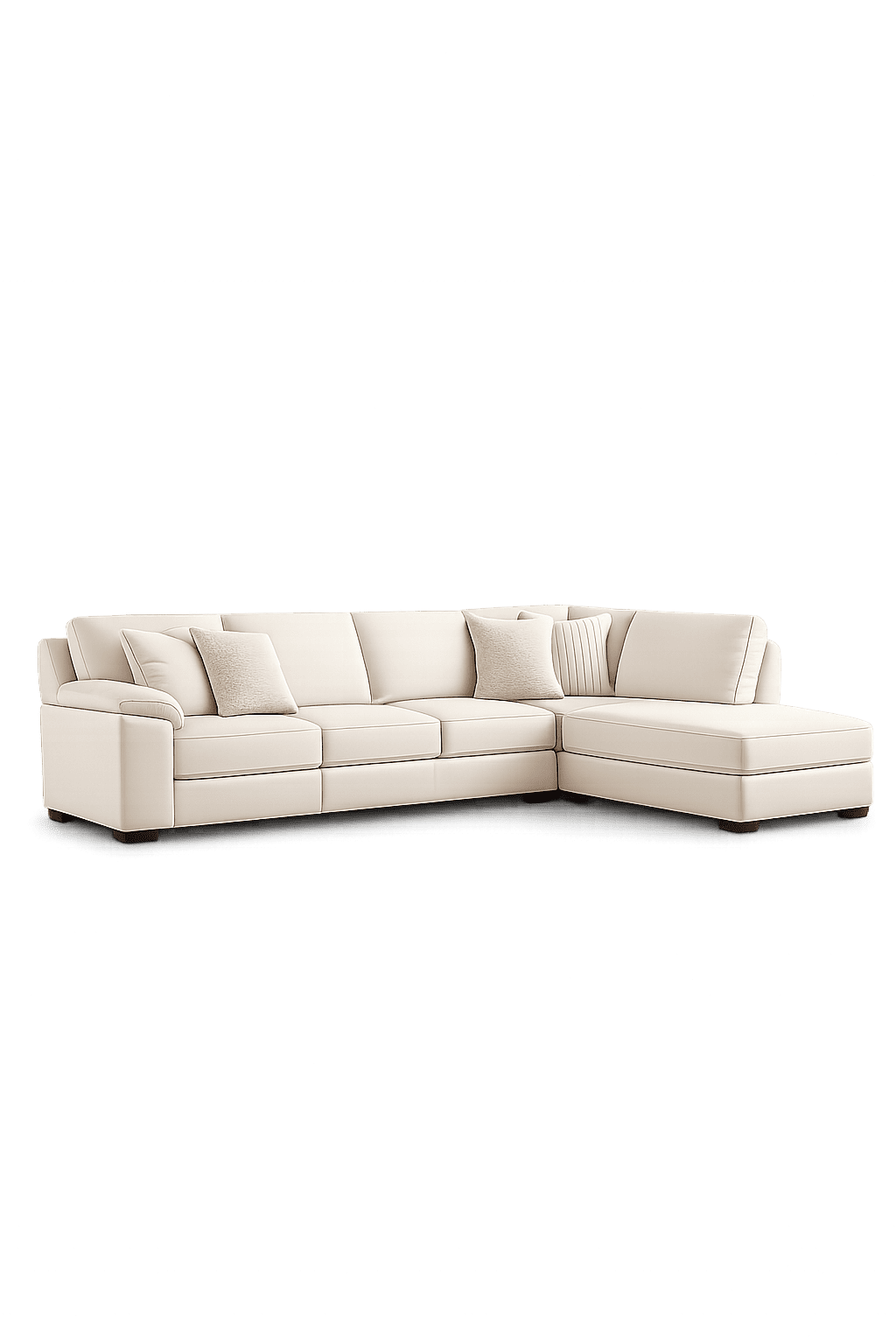 L SHAPE FABRIC SOFA