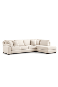 L SHAPE FABRIC SOFA