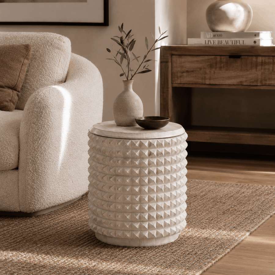 Riviera Facet Side Table