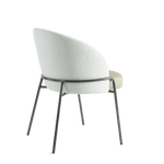 Ivory Curve Chair