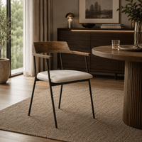 Kai Upholstered Desk & Dining Chair