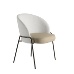 Ivory Curve Chair