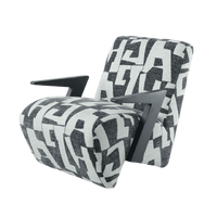 Monaco Geometric Lounge Chair