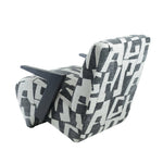 Monaco Geometric Lounge Chair