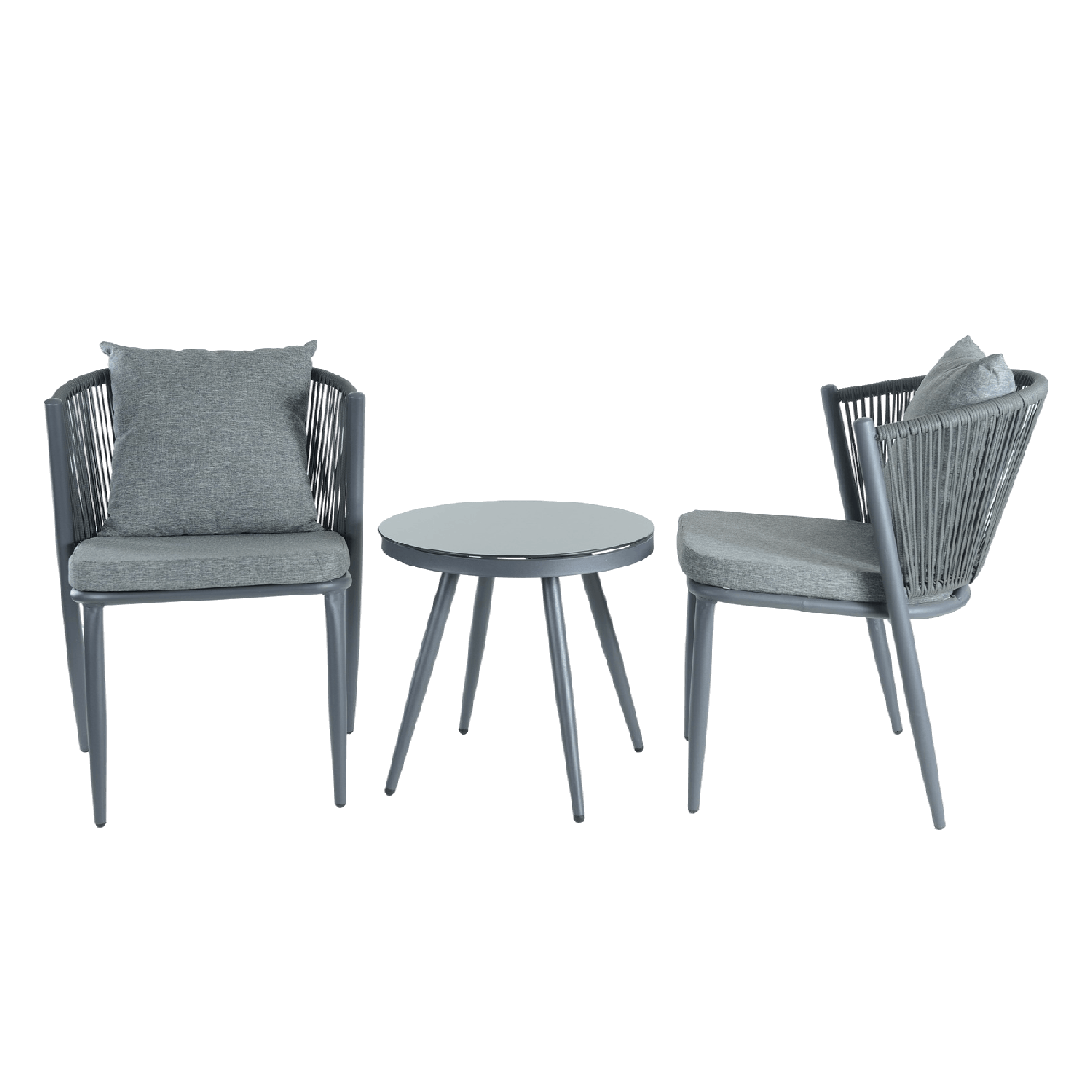 Monaco 3-Piece Premium Outdoor Bistro Set
