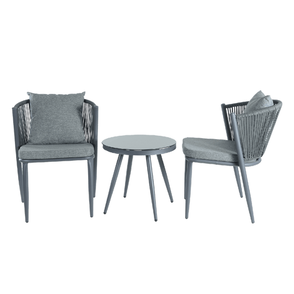 Monaco 3-Piece Premium Outdoor Bistro Set