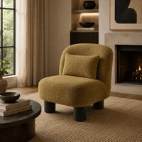 Solara Curved Accent Chair