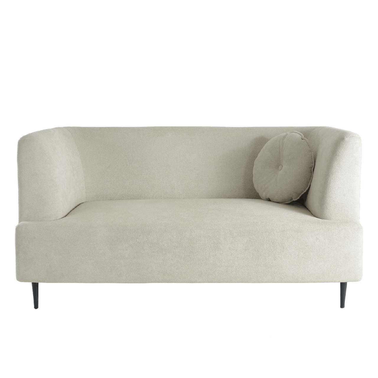 Simone Curved Bench-Seat Loveseat
