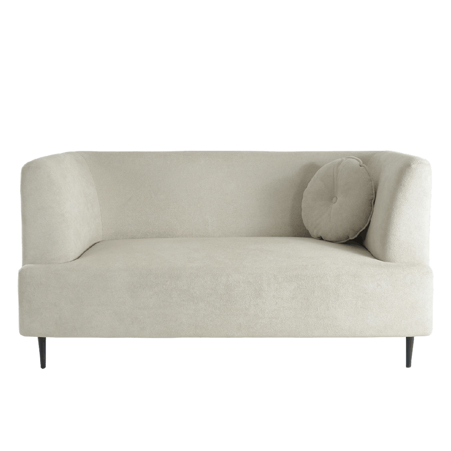 Simone Curved Bench-Seat Loveseat