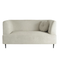 Simone Curved Bench-Seat Loveseat
