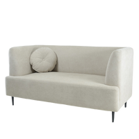 Simone Curved Bench-Seat Loveseat