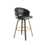 Noir Luxe Bar Stool