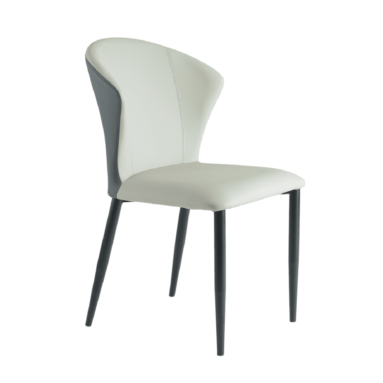 Nova Dual-Tone Contoured Dining Chair
