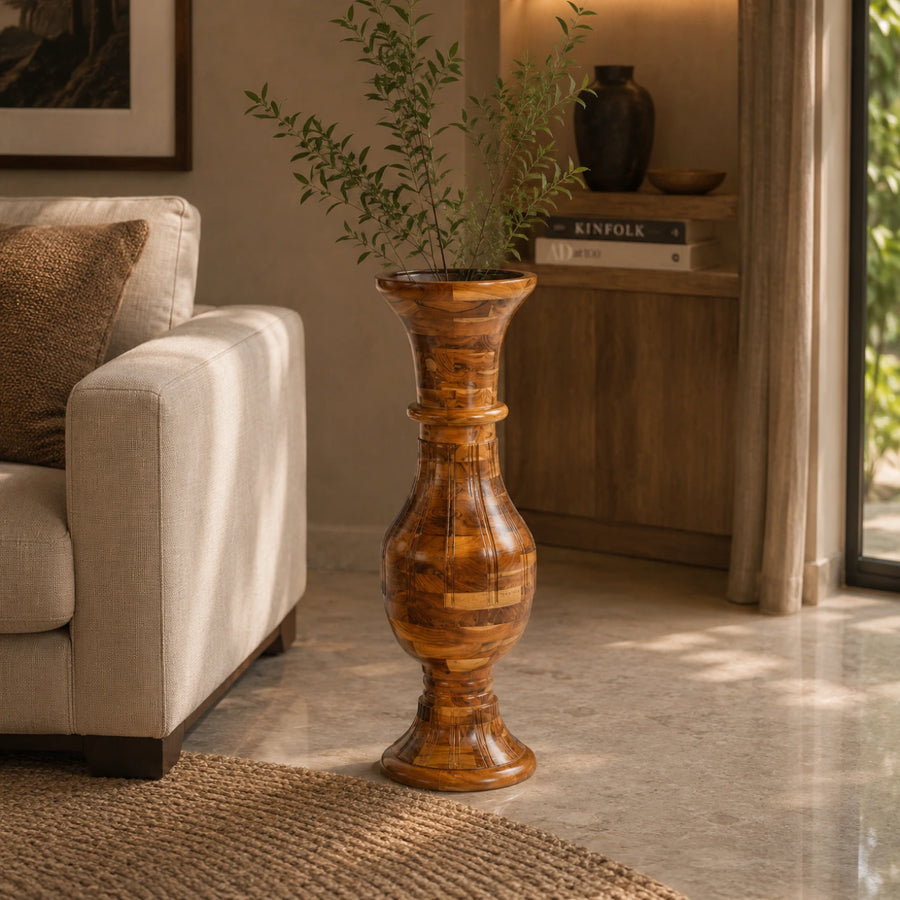 Heritage Artisan Floor Vase