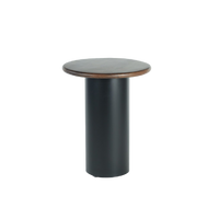 Halo Pedestal Side Table