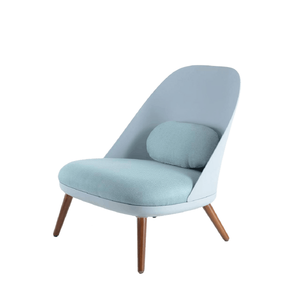 Soren Mid-Century Molded Shell Lounge Chair