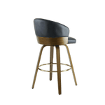 Noir Luxe Bar Stool