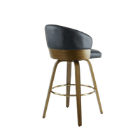 Noir Luxe Bar Stool